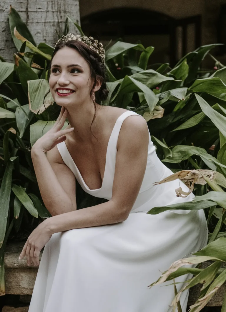 Retrato con diadema